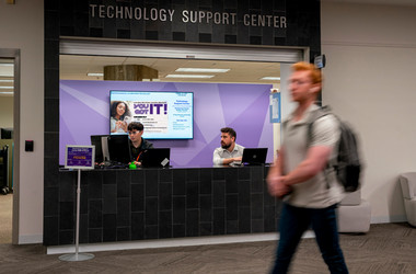 Technology Support Center at the University Library