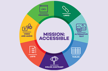 Mission: Accessible logo