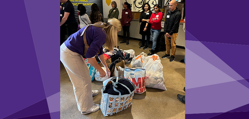 Cradles to Crayons volunteer event